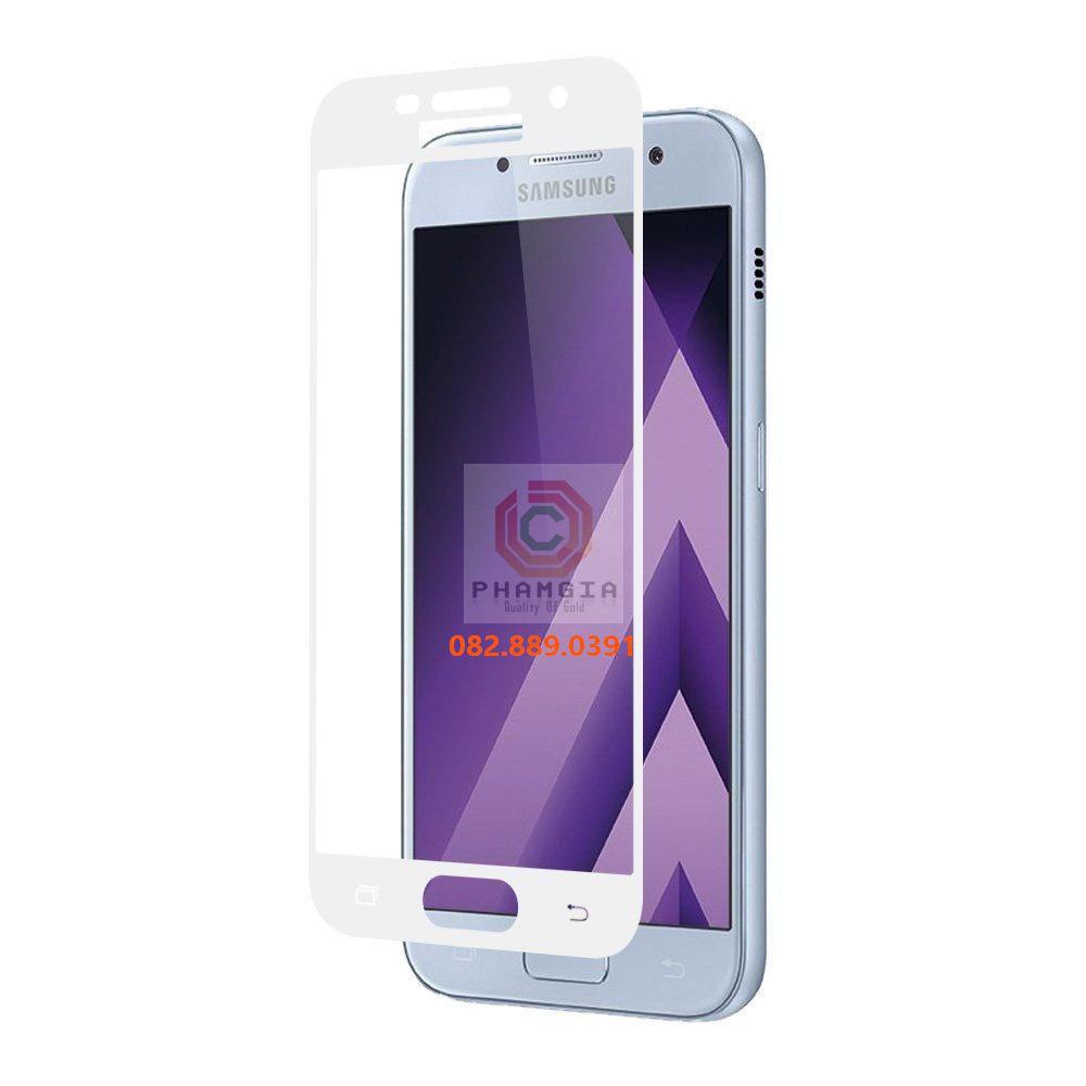 Kính cường lực dành cho Samsung A5 Full màn hình