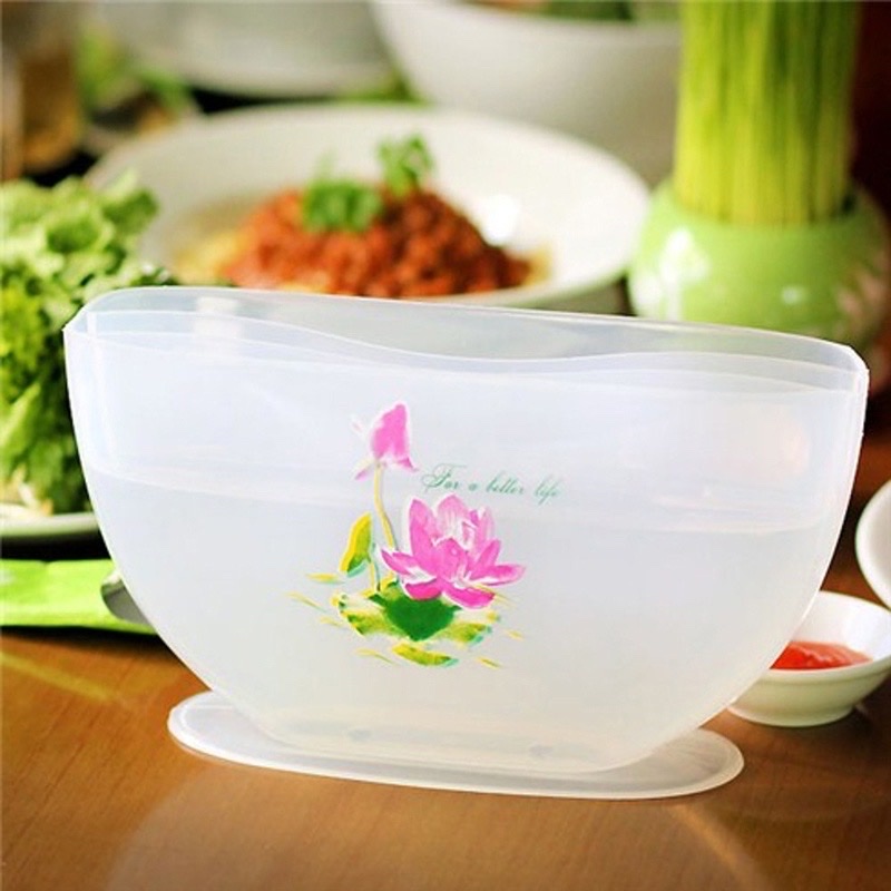 Khay nhúng, tô nhúng bánh tráng 3 ngăn xinh xắn nhỏ gọn phục vụ các món gỏi cuốn thịt luộc dùng vừa sang trọng ,sạch sẽ