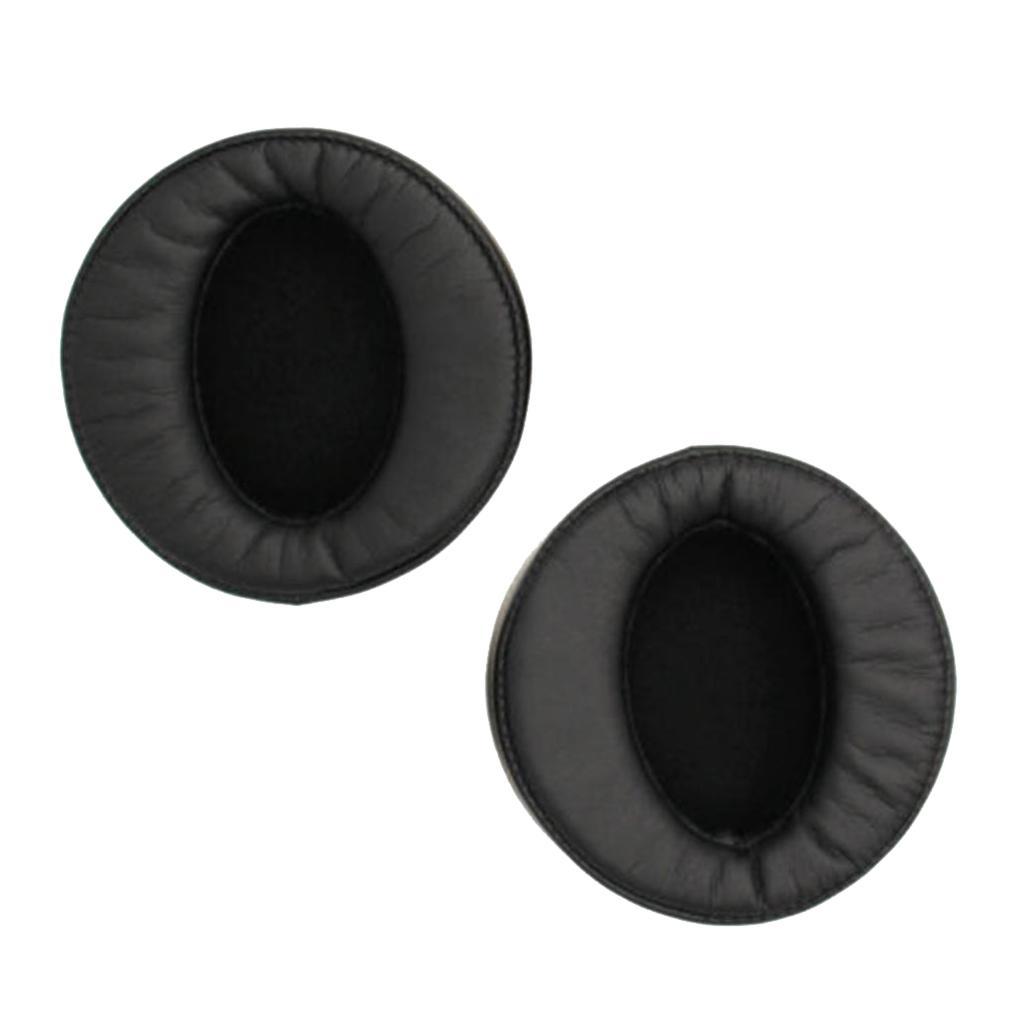 4x Replacement Ear Pads Cushions For  MDR-XB950BT, XB950N1,XB950B1 Black