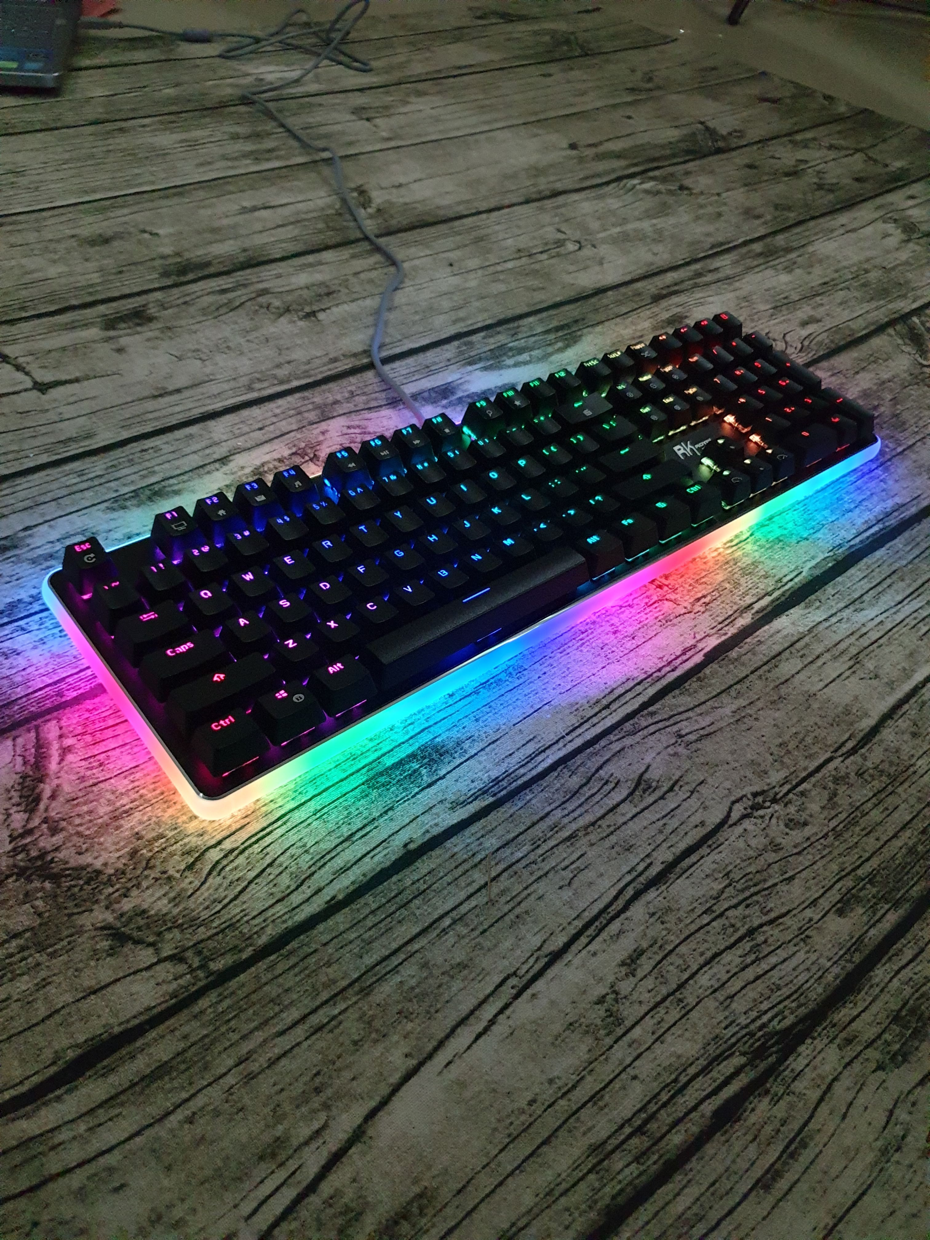 Royal Kludge RK918 RGB Đen - Hàng Nhập Khẩu