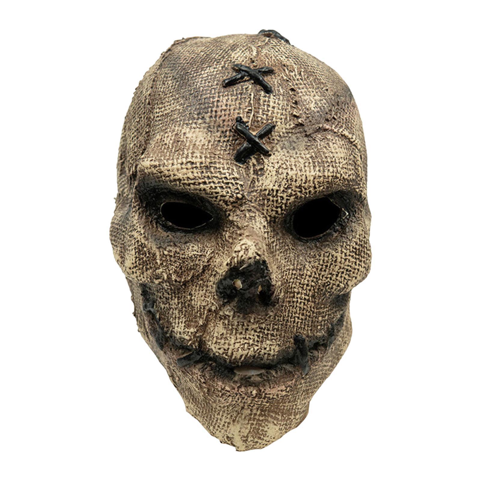 Full Head Skull Ghastly Creepy Cosplay Props for Dress Costume Festival