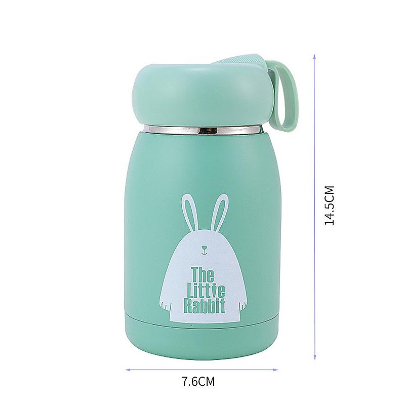 320ML Mini Hoạt Hình Bình Giữ Nhiệt Trẻ Em Học Sinh Dễ Thương Nhiệt Cốc Tập Uống Inox Bụng Ly Di Động Nhiệt Thermocup Dành Cho Trẻ Em