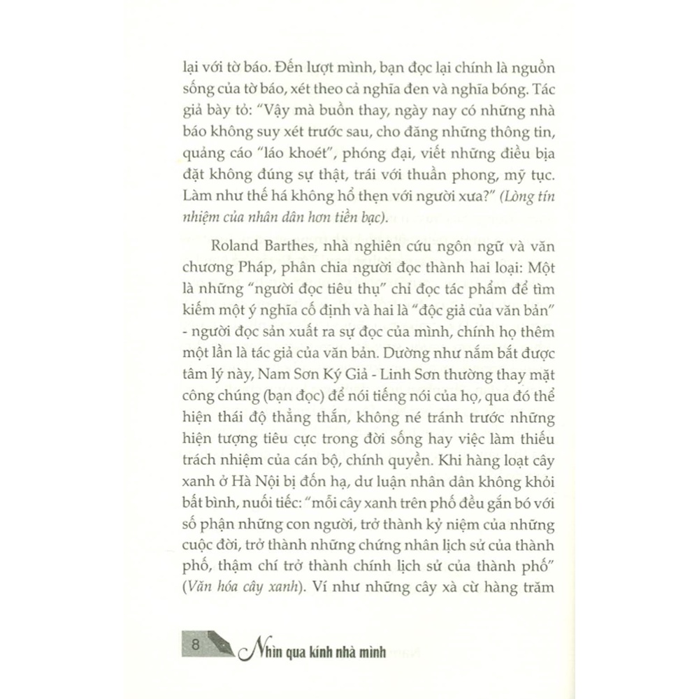 Sách - Nhìn Qua Kính Nhà Mình