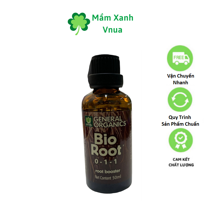 Siêu Kích Rễ Hữu Cơ - BioRoot 0-1-1 - Chai 50ml