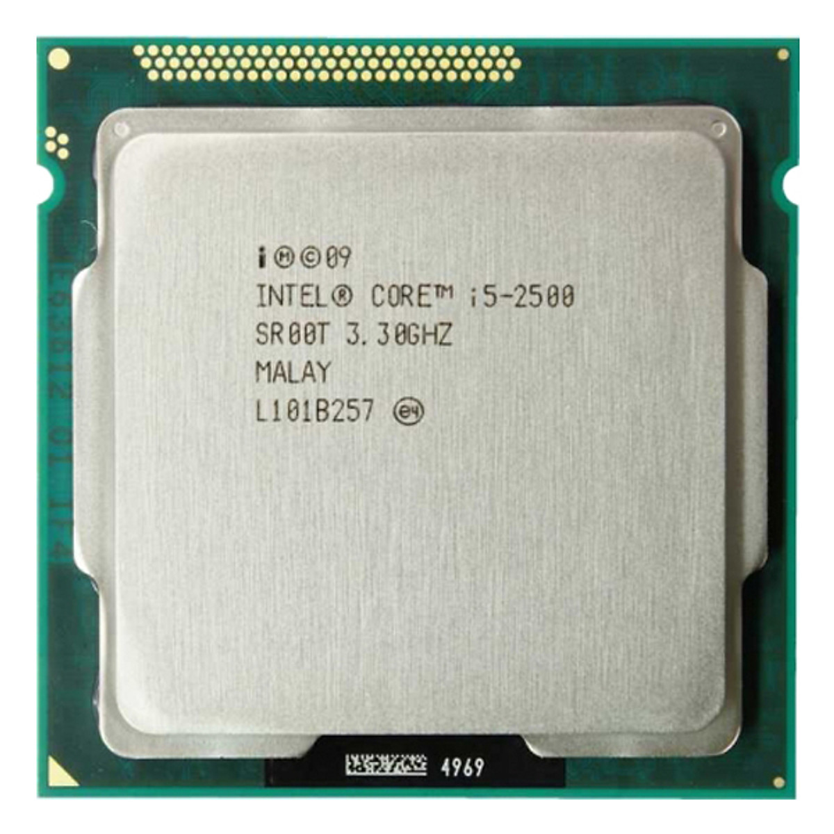 Bộ Vi Xử Lý CPU Intel Core I5-2500 (3.30GHz, 6M, 4 Cores 4 Threads, Socket LGA1155, thế hệ 2) Tray chưa có Fan - Hàng Chính Hãng