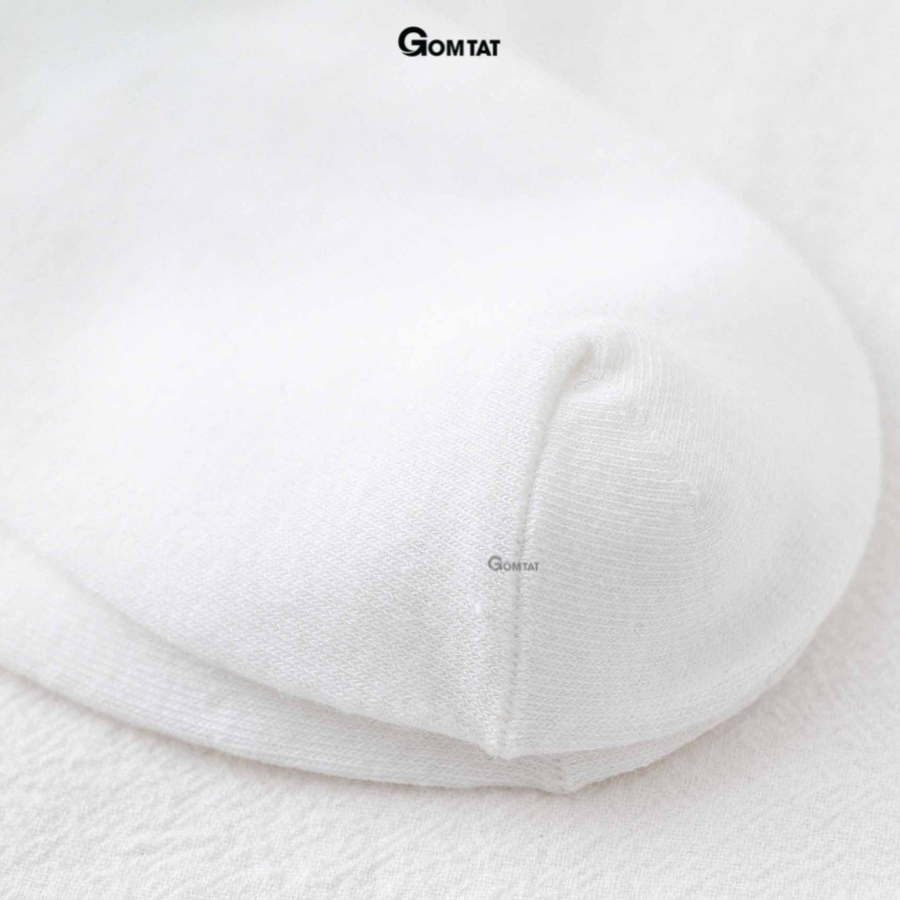Vớ cổ cao nam nữ basic gân tâm thoáng khí, đi mát, êm chân - LISU-TRONCAO-GANTAM