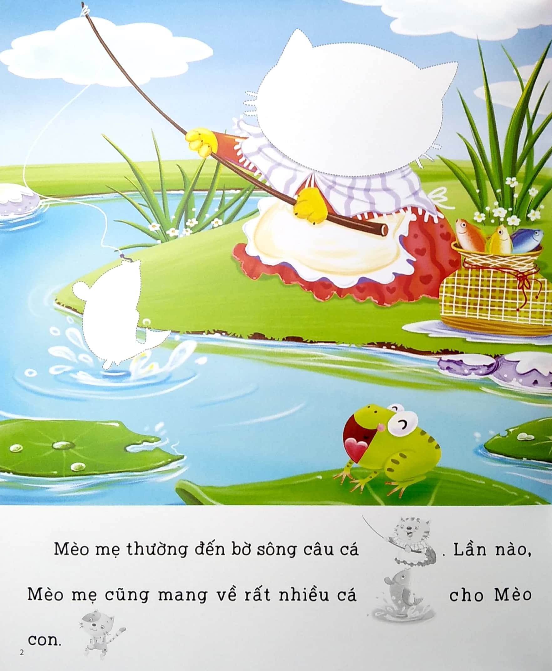 Truyện Cổ Tích Kinh Điển - Mèo Con Câu Cá