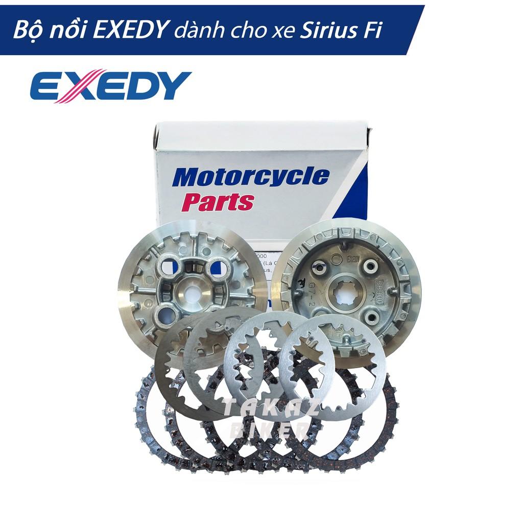 A1 Full Bộ đế nhôm mặt ép nhôm Exedy lá bố lá sắt dùng cho xe Ya Sirius Fi 110