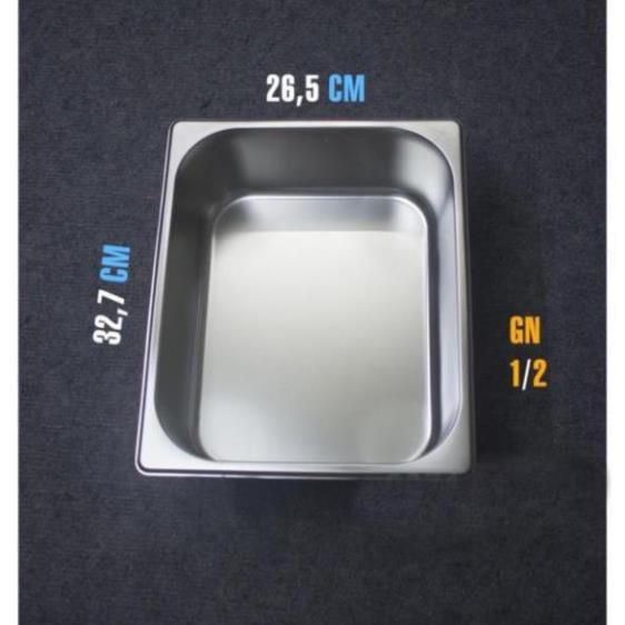 Khay đựng thạch, trân châu, topping inox304