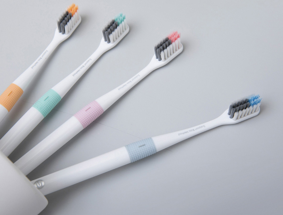 Bộ 4 Bàn Chải Đánh Răng Xiaomi Doctor-B Toothbrush - Hàng Nhập khẩu