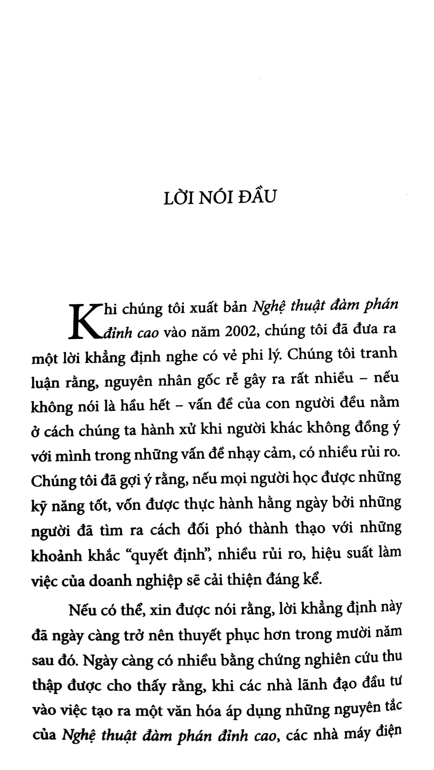 Nghệ Thuật Đàm Phán Đỉnh Cao