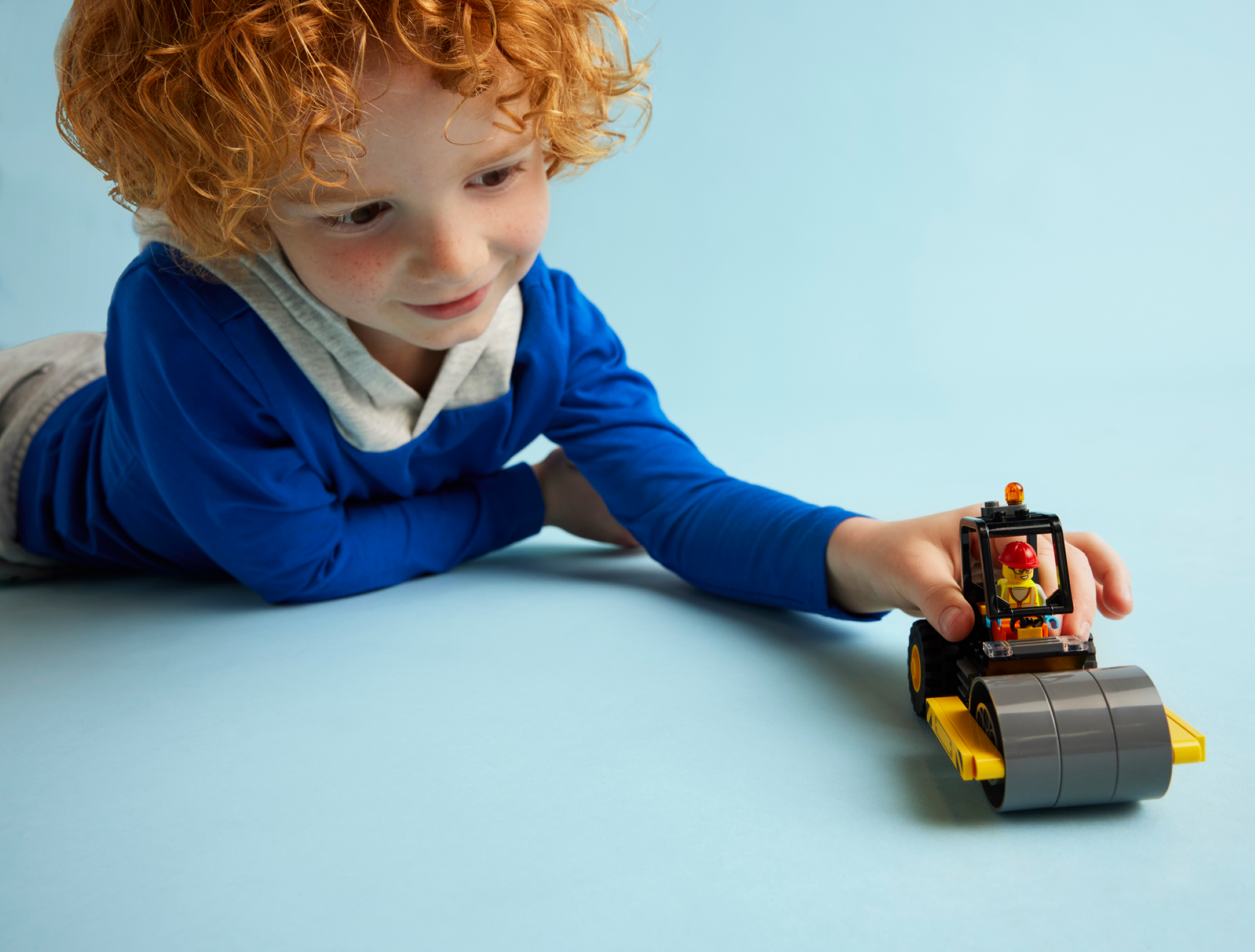 Đồ Chơi Lắp Ráp Xe Lu Công Trình - Construction Steamroller - Lego City 60401 (78 Mảnh Ghép)