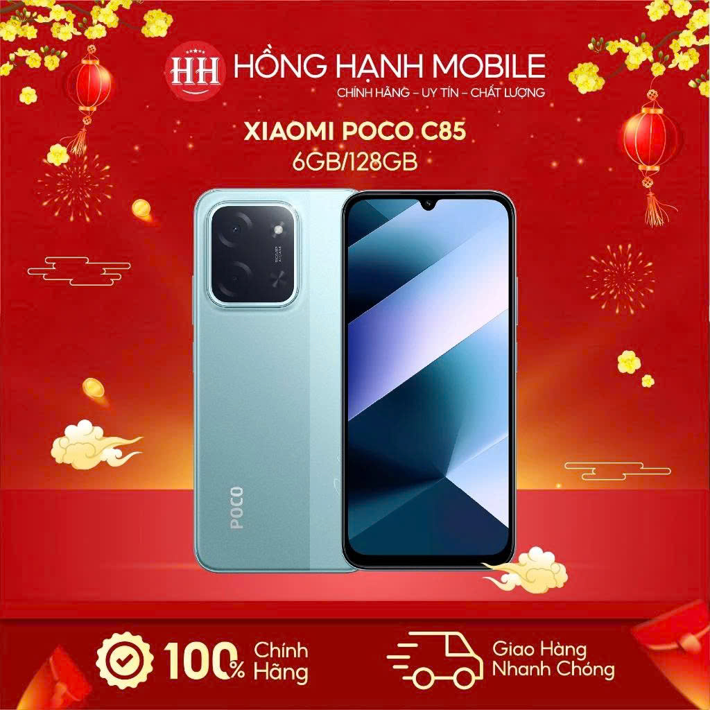 Điện Thoại Xiaomi POCO C85 6GB/128GB - Hàng Chính Hãng