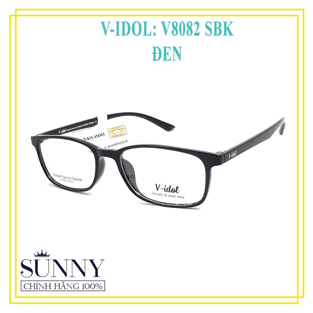 Gọng kính nam nữ Vidol chính hãng có kèm tem chống hàng giả của bộ công an - V8082