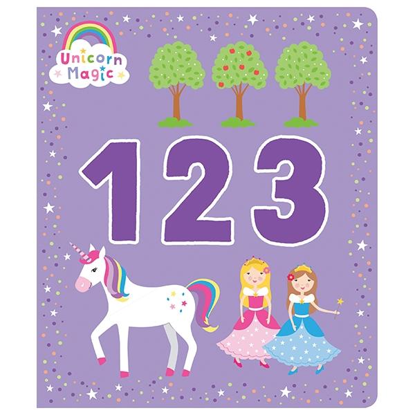 Unicorn Magic Board Book: 123