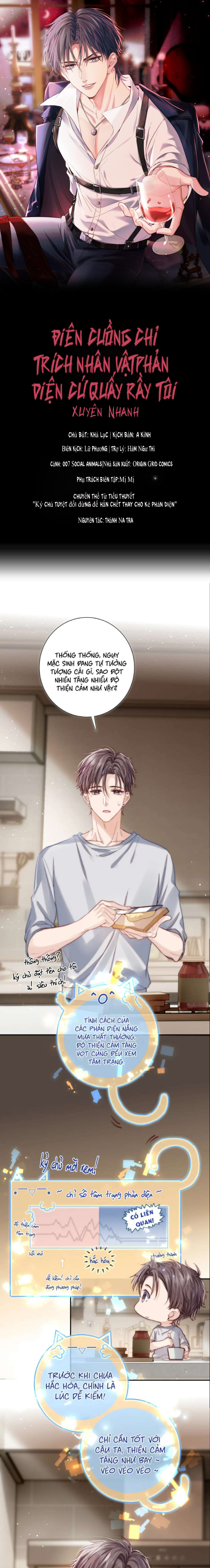 xuyên nhanh : nhân vật phản diện cứ quấn lấy tôi chapter 4 1