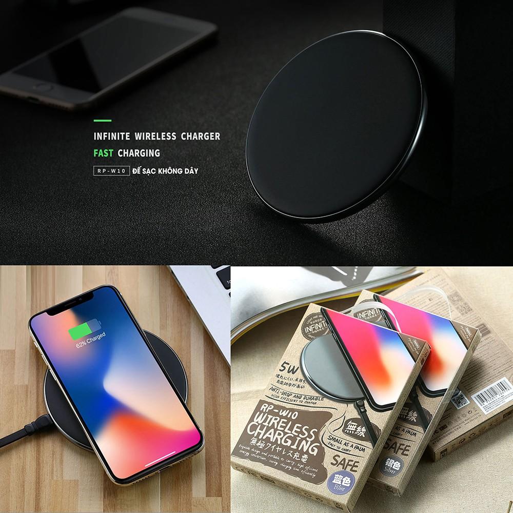 Remax RP-W10 đế sạc không dây cho iPhone 8, iPhone X