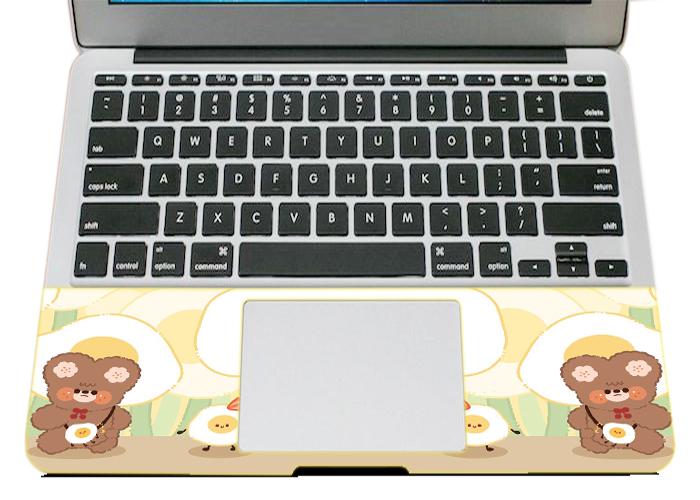 Mẫu Dán Skin Trang Trí Mặt Ngoài + Lót Tay Laptop Hoạt Hình LTHH - 853