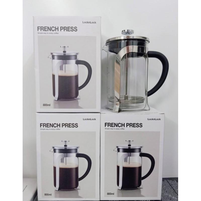 BÌNH PHA CÀ PHÊ FRENCH PRESSURE 800ML LOCK&LOC-LLG019