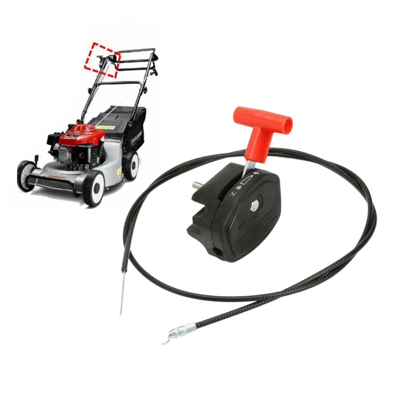 2X 150cm Throttle Cable Control Switch Lever Handle Garden Tool