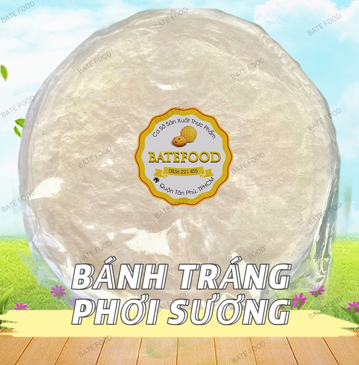 Bánh Tráng Phơi Sương Tròn, Bánh Mềm Dẻo, Dễ Gỡ, Đặc Sản Tây Ninh