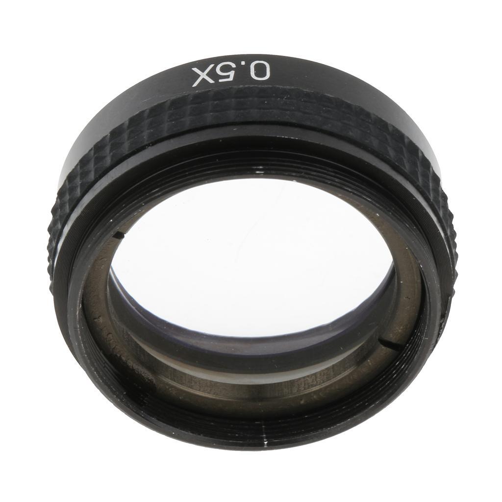 0.5X Auxiliary Barlow Objective Lens for Video Microscope with 42mm Thread