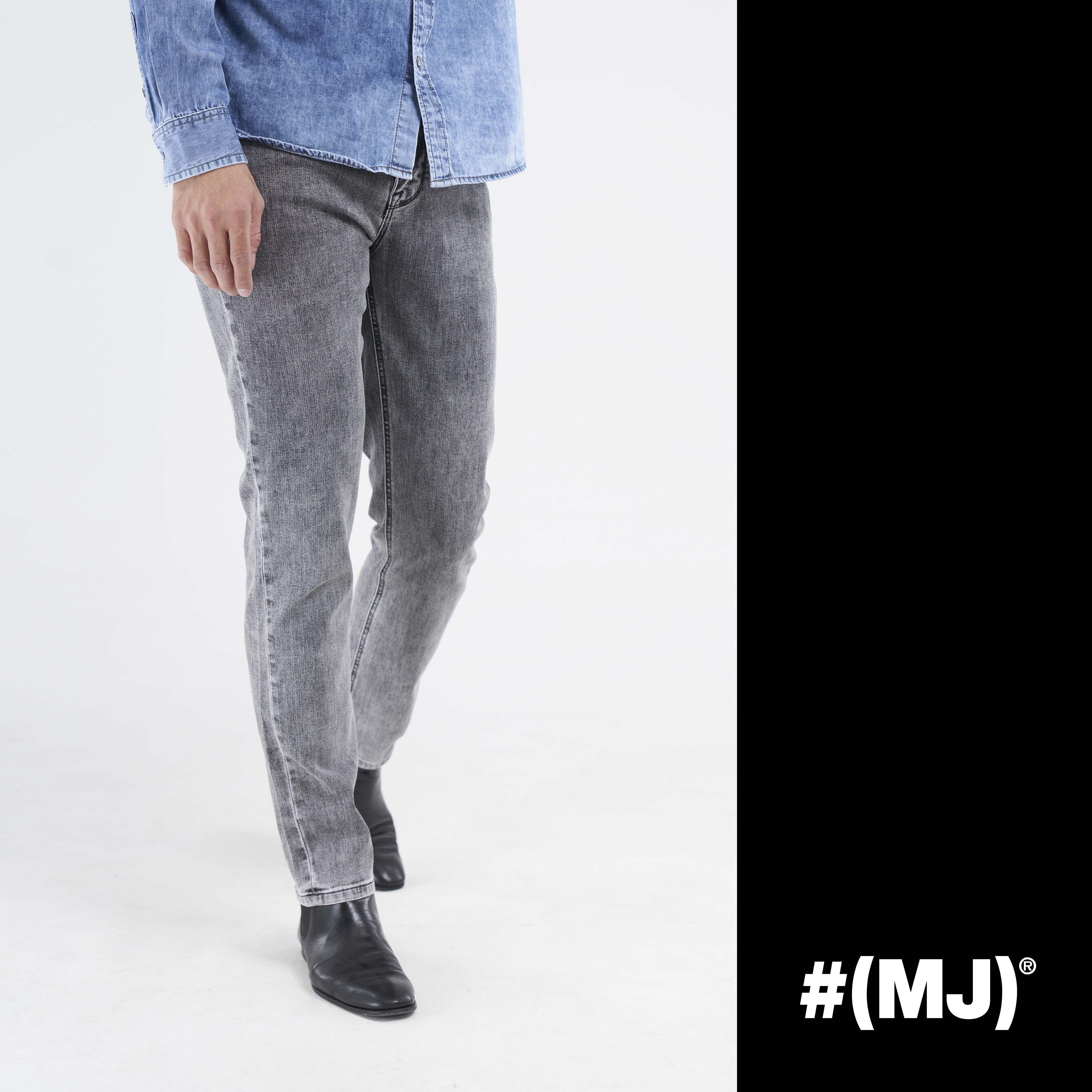 Quần jeans nam ống slim MESSI jeans MJB0114