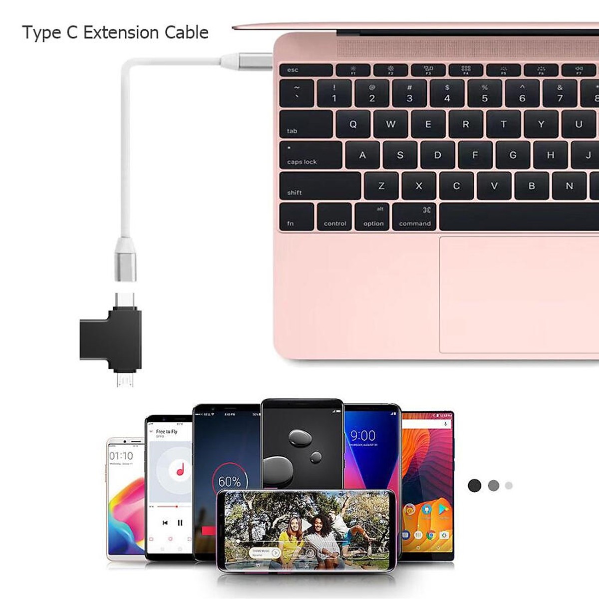 Cáp USB 3.1 Type C nối dài- Hàng nhập khẩu