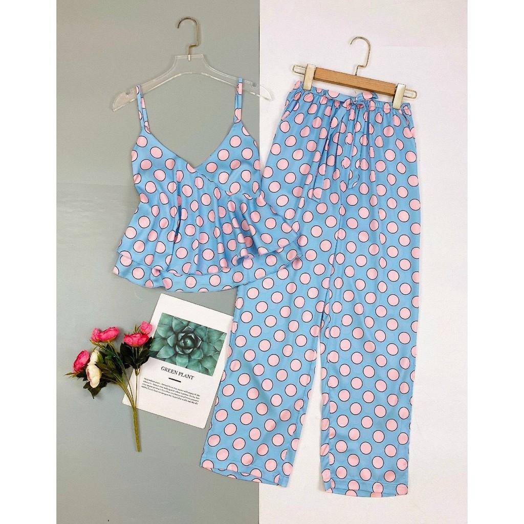 – Đồ mặc nhà Pijama - Lụa Latin may tỉ mỉ