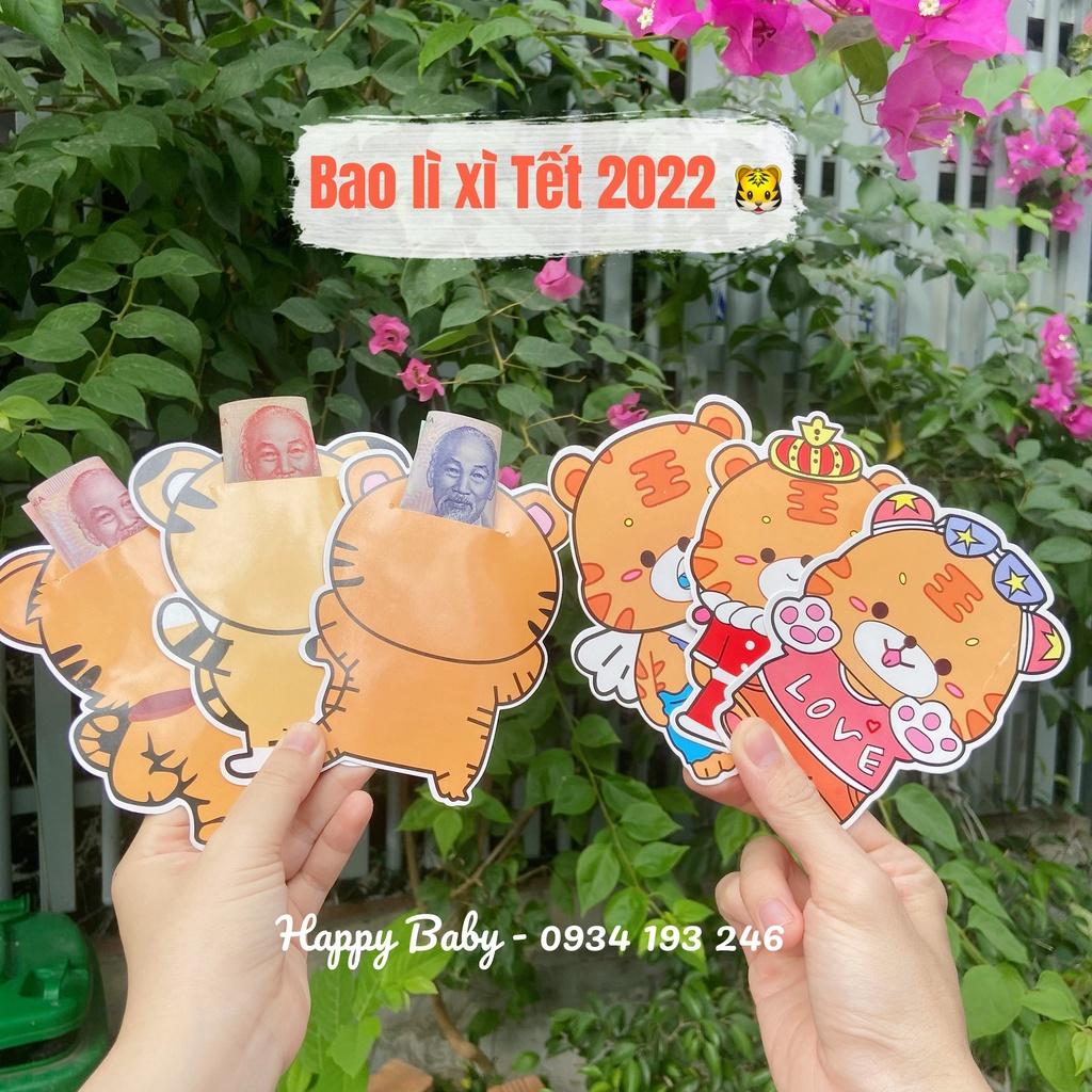 Combo 10 bao lì xì tết dễ thương mấy bạn nhỏ phái lắm nè