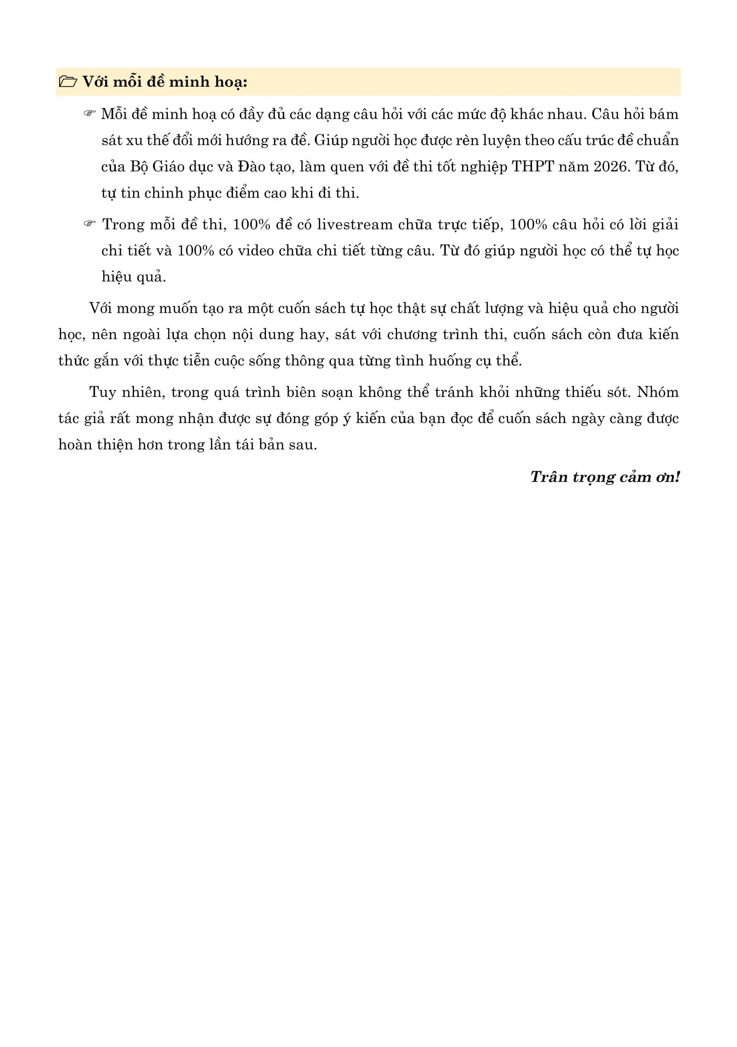 Sách - 60 Đề Minh Họa Tốt Nghiệp THPT 2026 - Môn Sinh Học