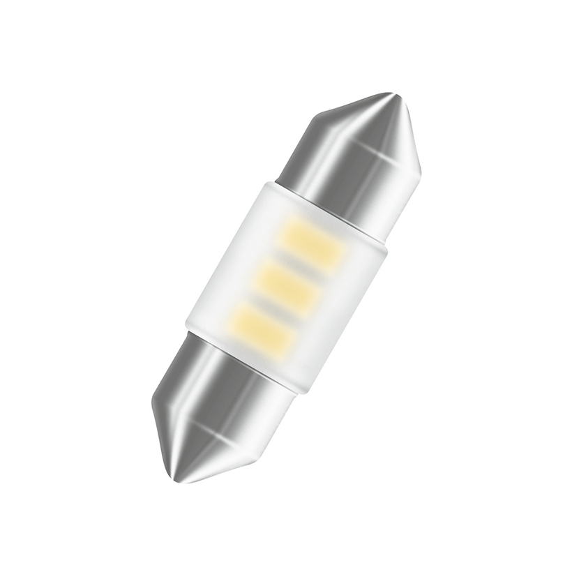 Bóng Đèn Led Cana Ngắn OSRAM Standard Retrofit C5W 12V Màu Trắng Sky