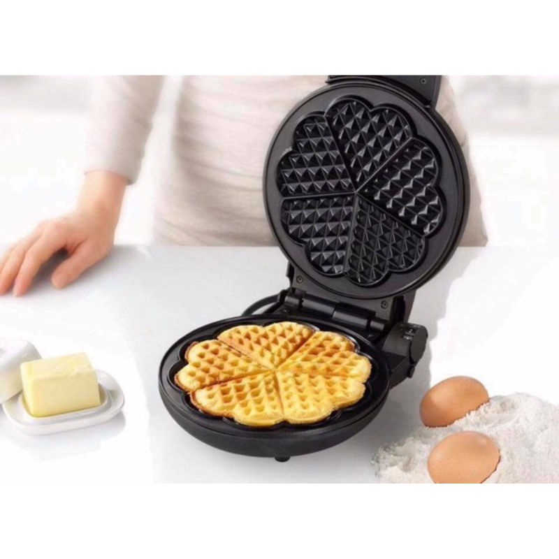 Máy Nướng Bánh WAFFLE BOMANN, Máy Làm Bánh Ngọt, Mặn, Công Suất 1200W, Nhập Đức, BH 12 Tháng