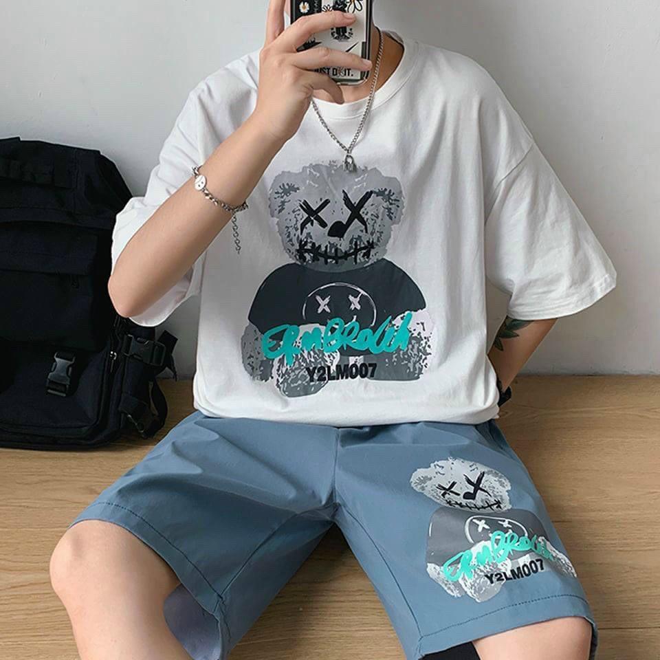 SET ĐỒ BỘ IN HÌNH HOẠT HÌNH DỄ THƯƠNG MẶC SIÊU THOÁNG MÁT