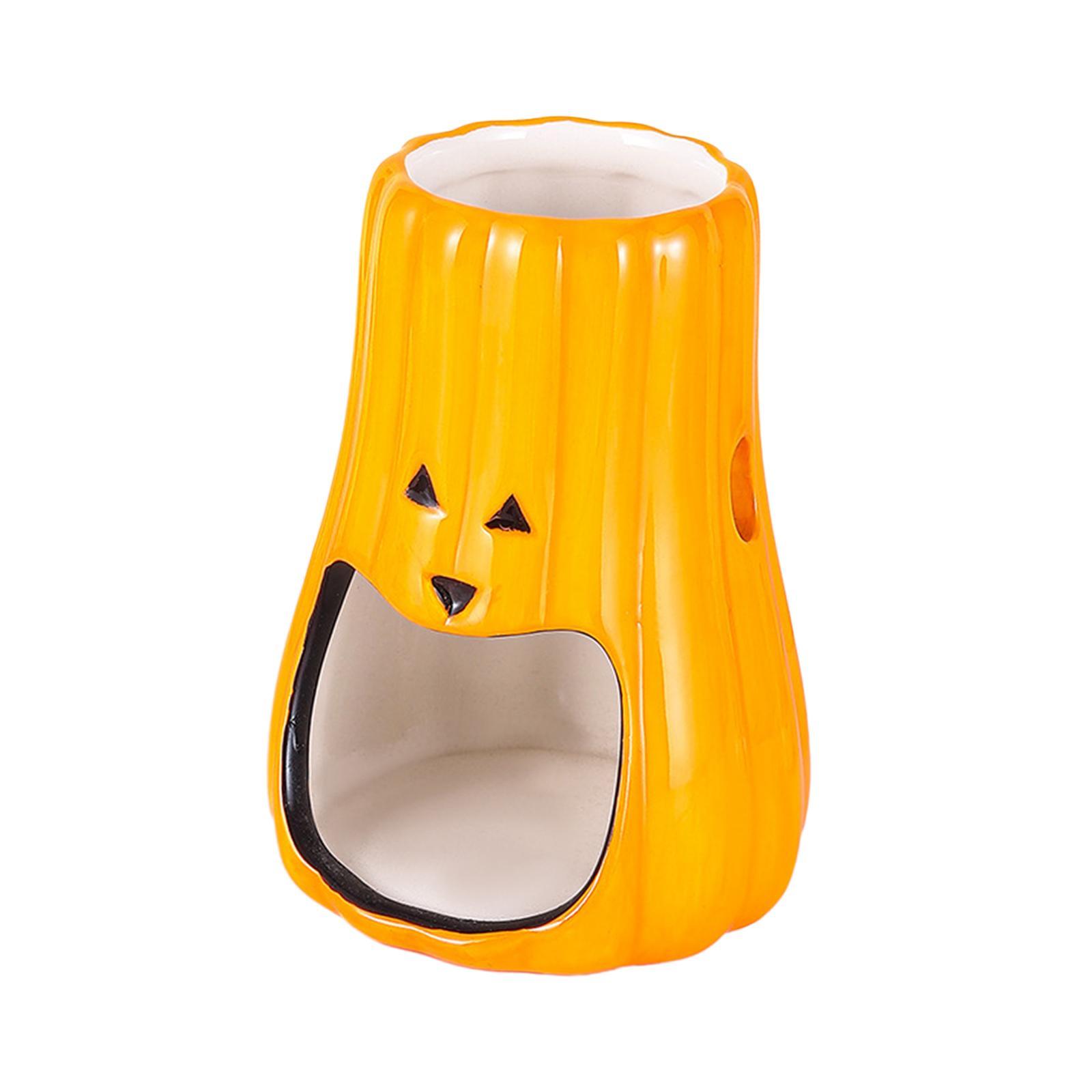 Ceramic Hamster Accessories Creative Pumpkin Decorative Habitats Decor for Chipmunk Ferret Small Animals Dwarf Hamster