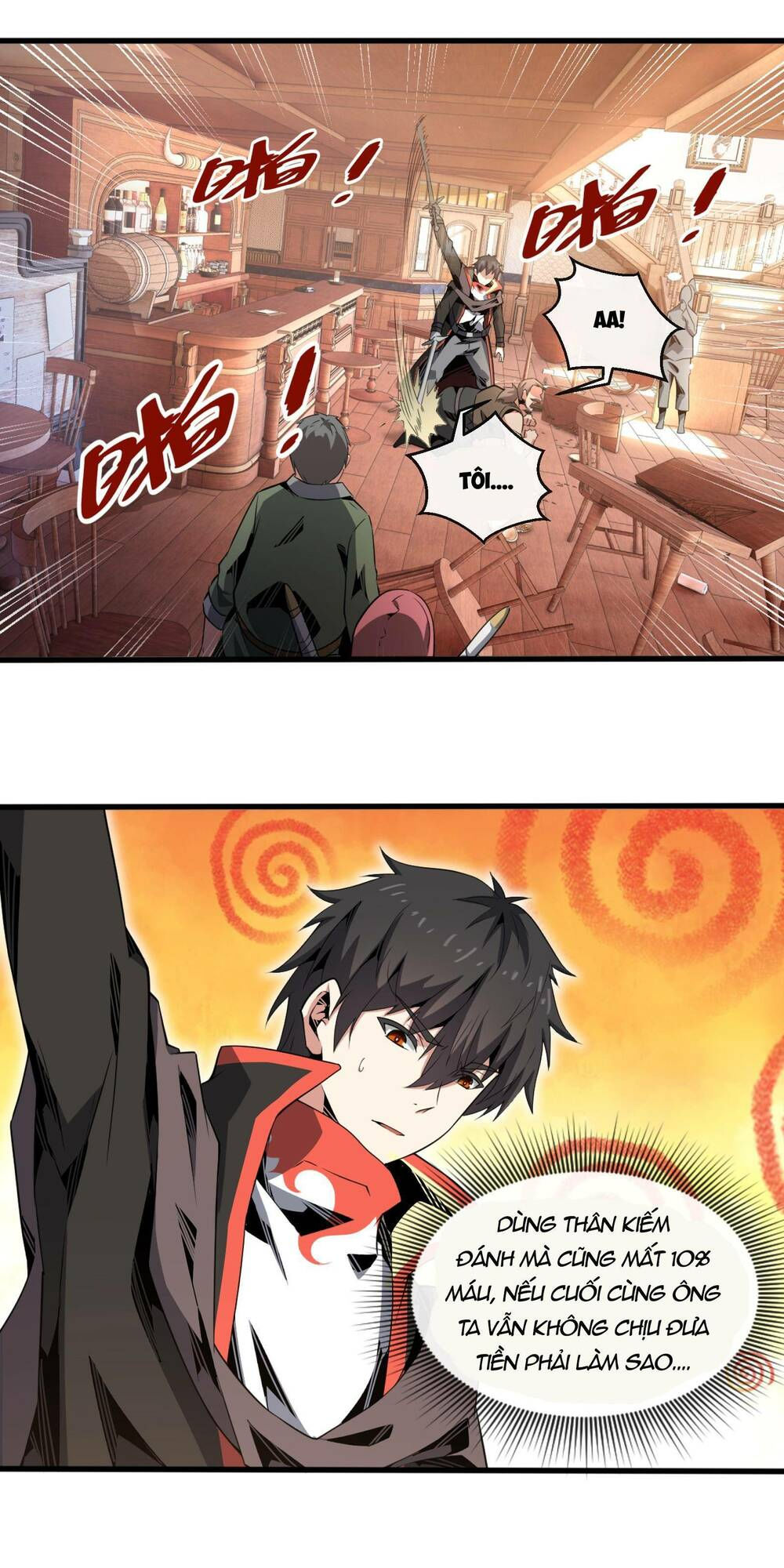 dù kiếm được nghề nghiệp siêu hiếm nhưng lại bị toàn server đuổi giết?! chapter 4 38