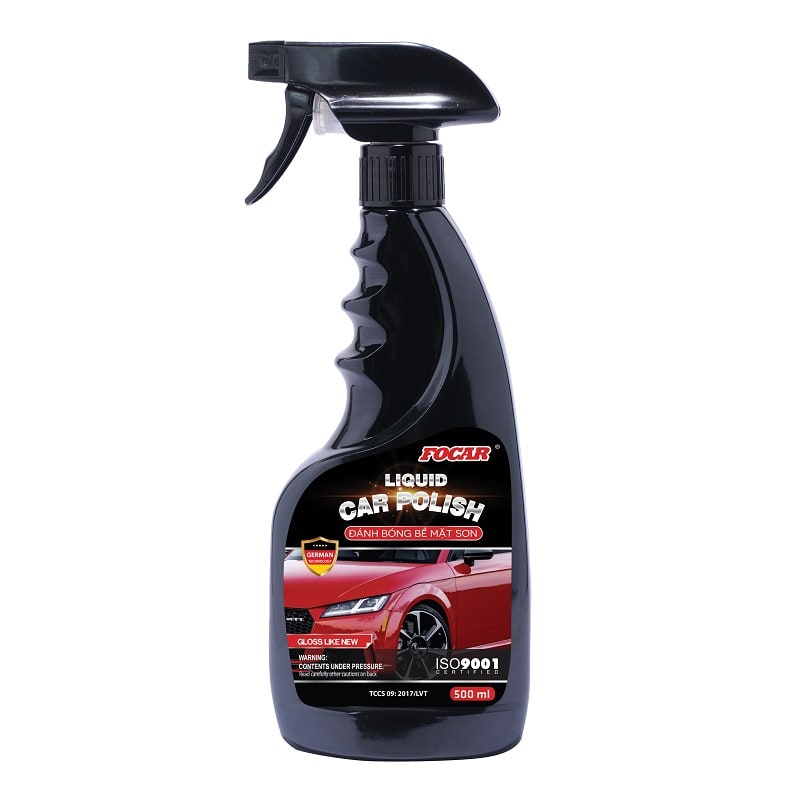 Combo Dung dịch rửa xe bọt tuyết đậm đặc Car Wash &Shine 5L + Dung dịch đánh bóng vỏ xe ô tô Car Liquid Polish 500ml(Tặng khăn 30x70cm)