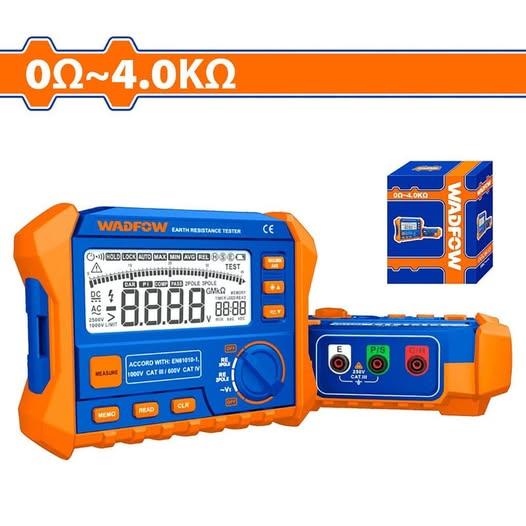 THIẾT BỊ ĐO ĐIỆN TRỞ TIẾP ĐẤT (0.1~4.0Ω) WADFOW WDM9504 - HÀNG CHÍNH HÃNG