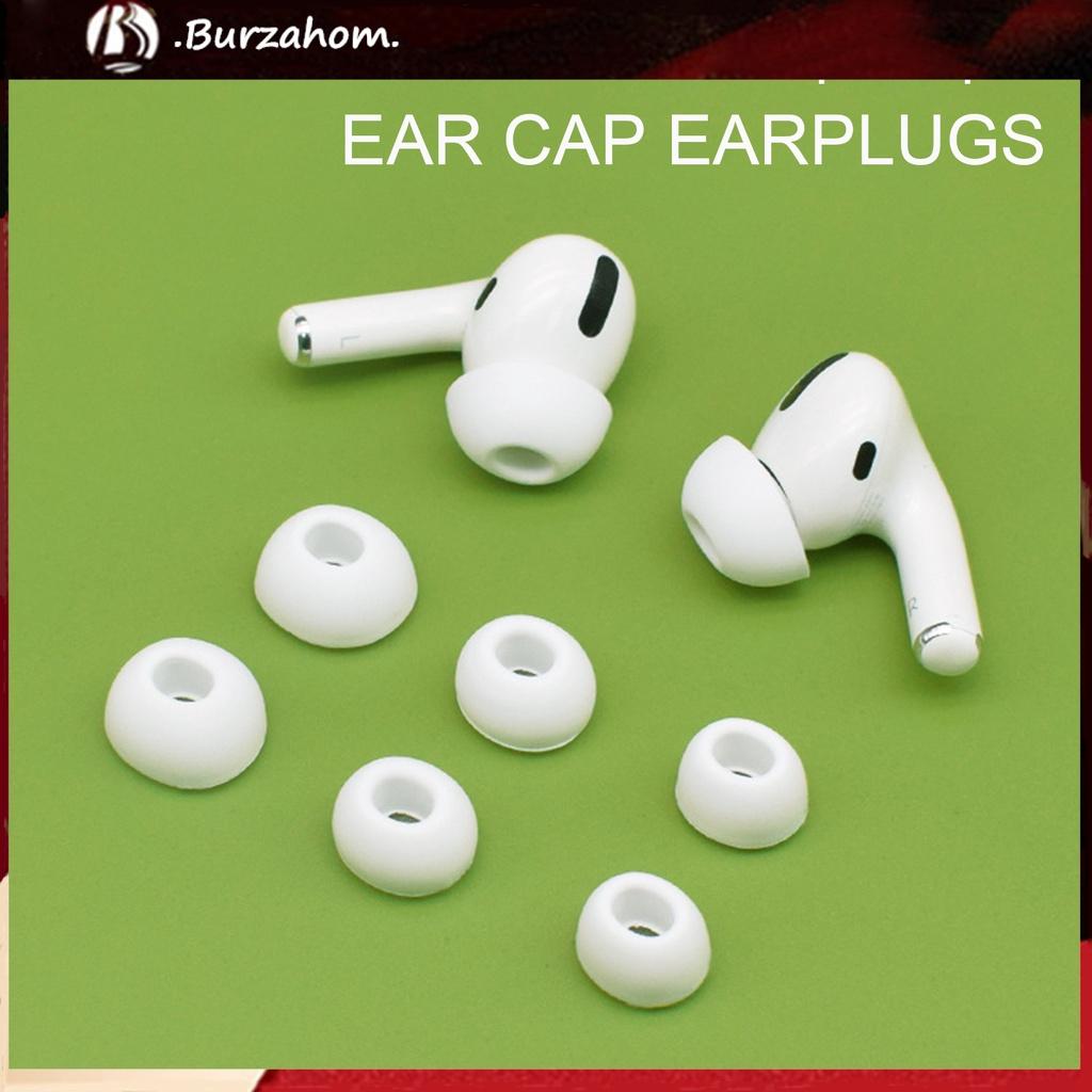Cặp nút bọc đầu tai nghe bằng Silicone mềm chống bụi chống trượt thích hợp cho Airpods Pro