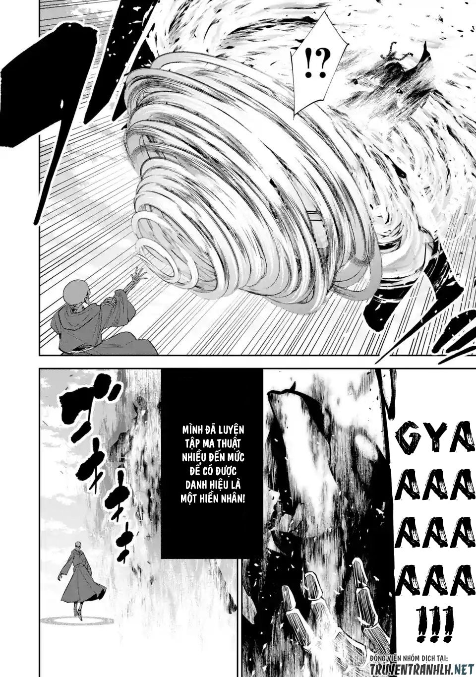 tôi, hiền nhân bị xử tử hình, đã được tái sinh lại thành một lich, và chiến tranh xâm lược bắt đầu chapter 4 8