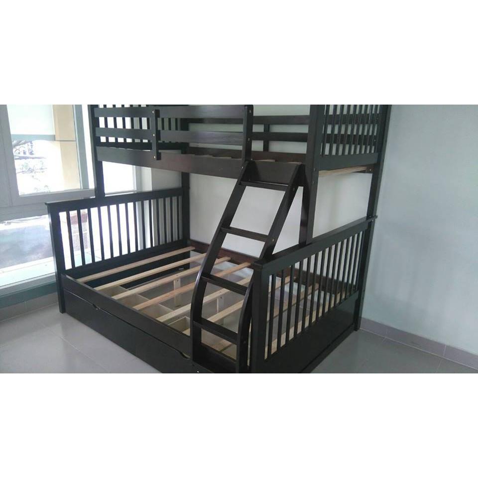 Giường 2 Tầng Gỗ Tự Nhiên Tiết Kiệm Diện Tích - Có Thể Tách Giường Tầng Thành 2 Giường Riêng Biệt