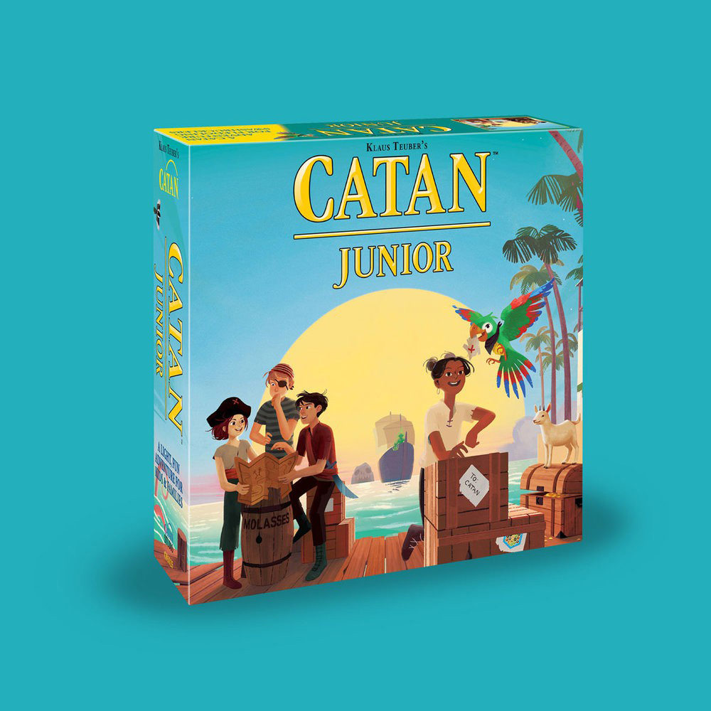 Bộ trò chơi Board Game Catan Junior thú vị cho nhóm bạn