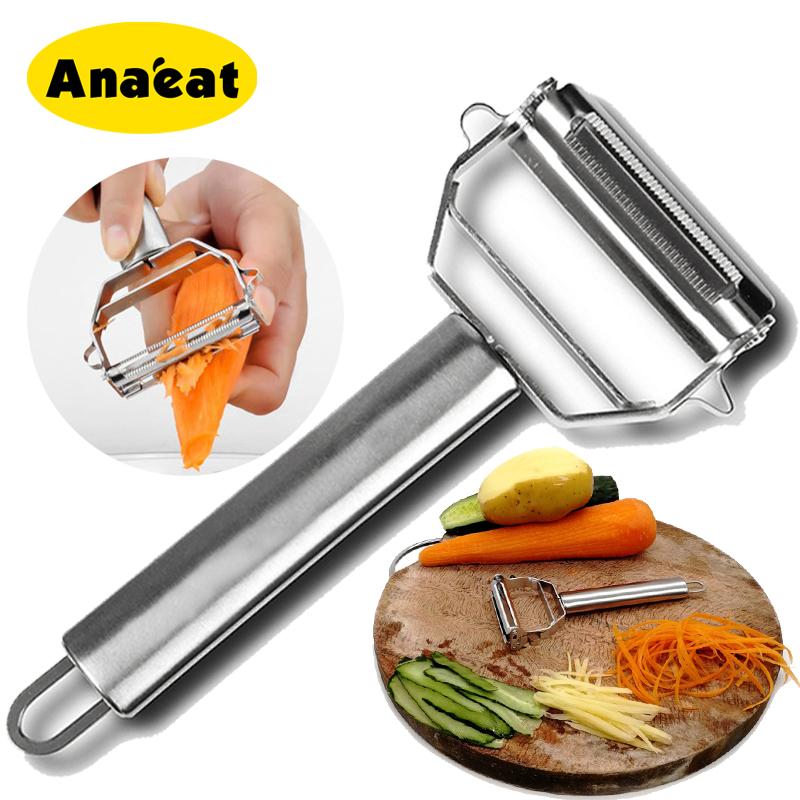 Dụng Cụ ANAEAT Thái Sợi Cho Rau Củ Quả Đa Năng Bằng Thép Không Gỉ