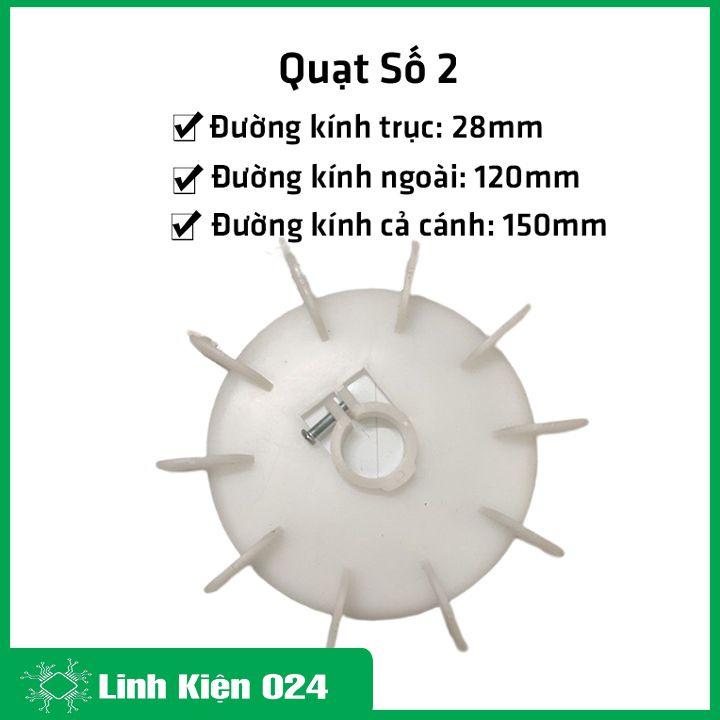 Cánh quạt làm mát động cơ nhiều kích thước