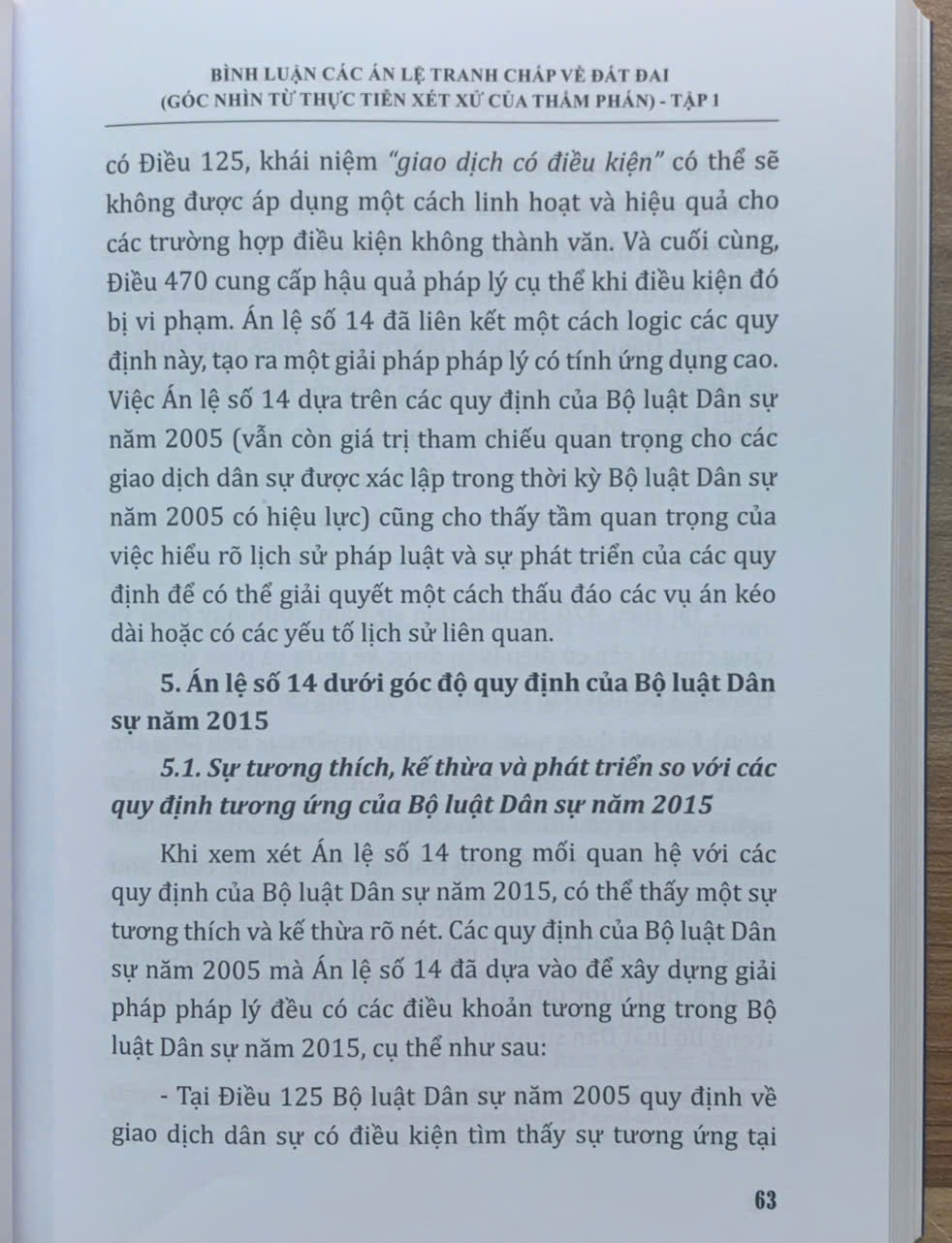 Bình luận các án lệ tranh chấp về đất đai – Góc nhìn từ thực tiễn xét xử của Thẩm phán (tập 1 và 2)