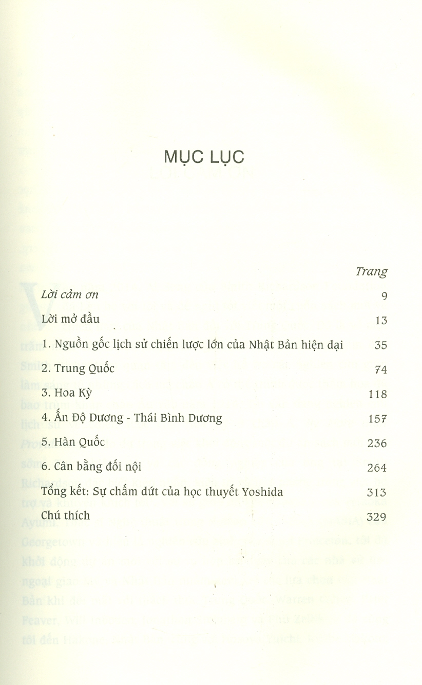 TUYẾN LỢI THẾ CHIẾN LƯỢC LỚN CỦA NHẬT BẢN TRONG KỶ NGUYÊN ABE SHINZO – Michael J. Green – NXB Chính trị Quốc gia sự thật