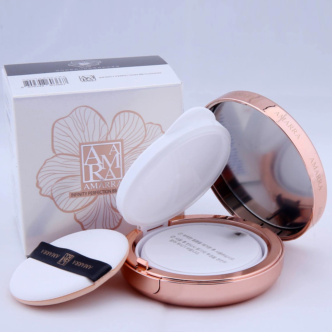 Phấn nước tạo nền trang điểm Amarra - Infinity Perfection BB Cushion