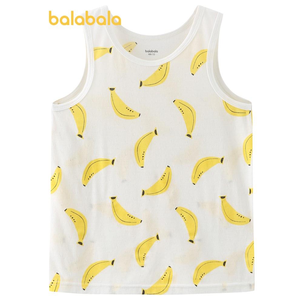 Set 2 áo ba lỗ bé trai hãng BALABALA chất cotton cực mát và đáng yêu