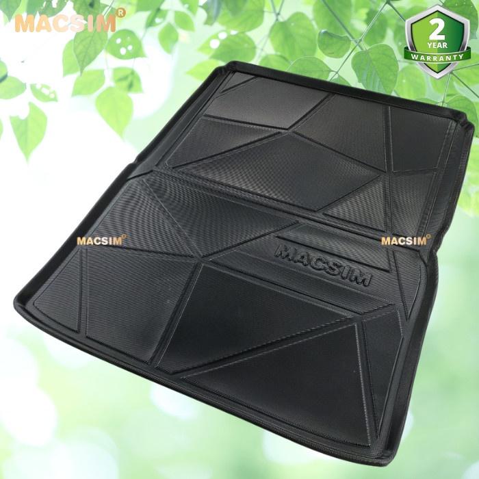 Thảm lót cốp Mercedes S Class 2022+  nhãn hiệu Macsin chất liệu tpv cao cấp màu đen