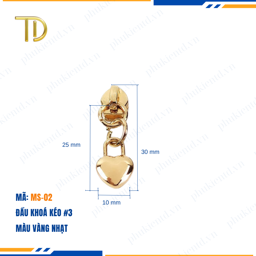 Đầu khóa kéo túi xách, đầu khóa kéo thay thế, đầu khóa kéo balo răng 3, Mạ điện độ bền 5-8 năm